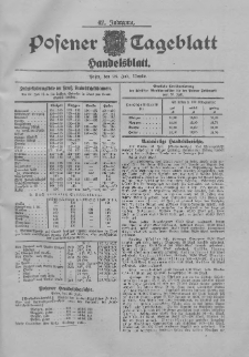Posener Tageblatt. Handelsblatt 1903.07.28 Jg.42