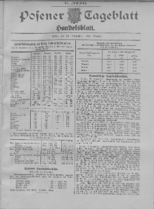 Posener Tageblatt. Handelsblatt 1903.11.19 Jg.42