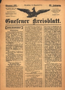 Gnesener Kreisblatt 1914.12.12 Jg.63 Nr106