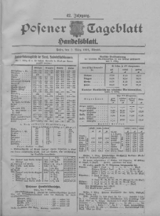 Posener Tageblatt. Handelsblatt 1904.03.02 Jg.42