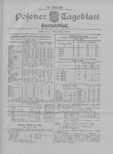 Posener Tageblatt. Handelsblatt 1905.03.29 Jg.44