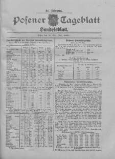 Posener Tageblatt. Handelsblatt 1905.05.18 Jg.44
