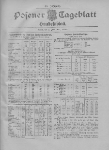 Posener Tageblatt. Handelsblatt 1905.06.02 Jg.44