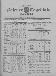 Posener Tageblatt. Handelsblatt 1905.06.23 Jg.44