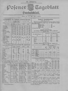 Posener Tageblatt. Handelsblatt 1905.07.21 Jg.44