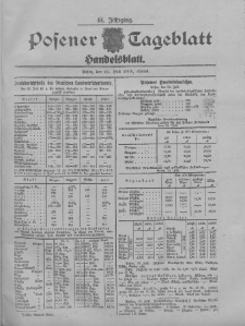 Posener Tageblatt. Handelsblatt 1905.07.24 Jg.44