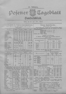 Posener Tageblatt. Handelsblatt 1905.07.28 Jg.44