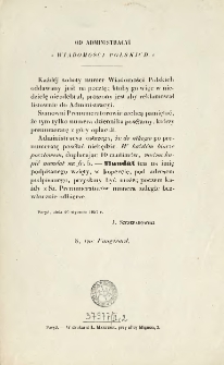 [Zawiadomienie Inc.:] "Każdej soboty numer Wiadomości Polskich oddawany jest przez pocztę ..."