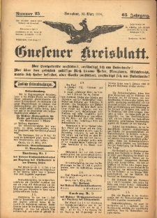 Gnesener Kreisblatt 1916.03.25 Jg.65 Nr25