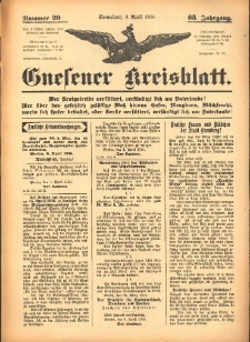 Gnesener Kreisblatt 1916.04.12 Jg.65 Nr29