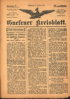Gnesener Kreisblatt 1917.01.31 Jg.66 Nr9