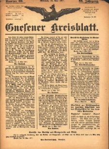Gnesener Kreisblatt 1917.05.16 Jg.66 Nr39