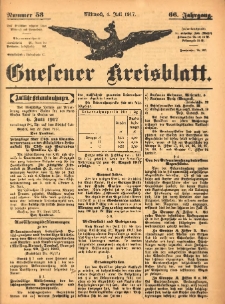 Gnesener Kreisblatt 1917.07.04 Jg.66 Nr53