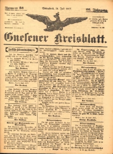 Gnesener Kreisblatt 1917.07.14 Jg.66 Nr56