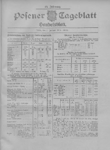 Posener Tageblatt. Handelsblatt 1906.02.09 Jg.45