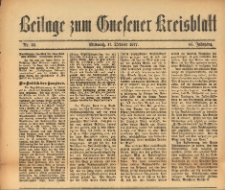 Beilage zum Gnesener Kreisblatt 1917.10.17 Nr83