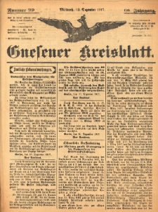Gnesener Kreisblatt 1917.12.12 Jg.66 Nr99