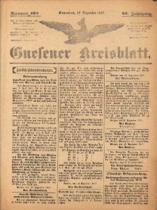 Gnesener Kreisblatt 1917.12.15 Jg.66 Nr100