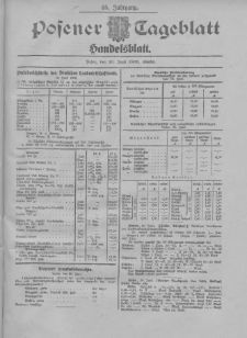 Posener Tageblatt. Handelsblatt 1906.06.20 Jg.45