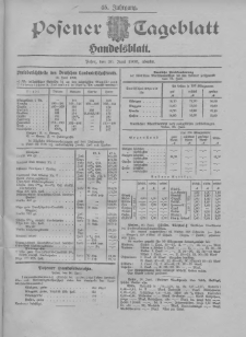Posener Tageblatt. Handelsblatt 1906.06.20 Jg.45
