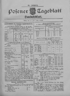 Posener Tageblatt. Handelsblatt 1906.07.11 Jg.45
