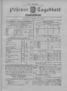 Posener Tageblatt. Handelsblatt 1906.09.05 Jg.45