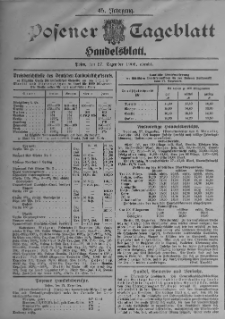 Posener Tageblatt. Handelsblatt 1906.12.27 Jg.45