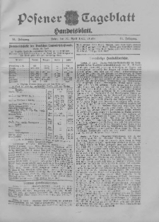 Posener Tageblatt. Handelsblatt 1912.04.30 Jg.51