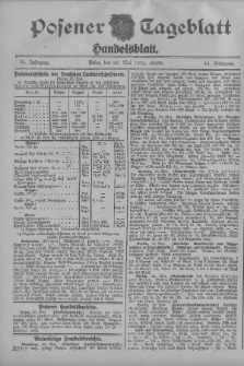Posener Tageblatt. Handelsblatt 1912.05.23 Jg.51
