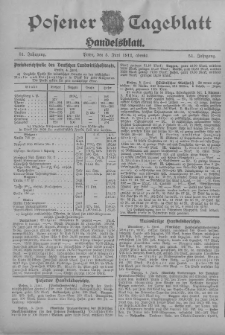 Posener Tageblatt. Handelsblatt 1912.06.05 Jg.51