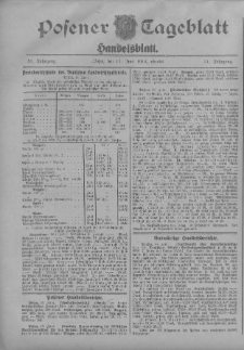 Posener Tageblatt. Handelsblatt 1912.06.19 Jg.51