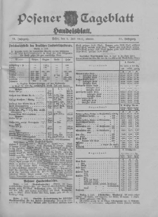 Posener Tageblatt. Handelsblatt 1912.07.05 Jg.51