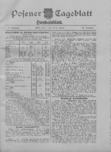 Posener Tageblatt. Handelsblatt 1912.07.08 Jg.51