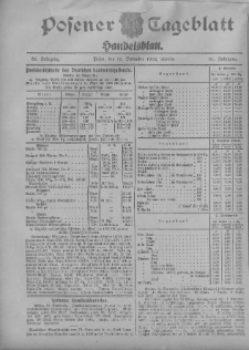 Posener Tageblatt. Handelsblatt 1912.09.12 Jg.51