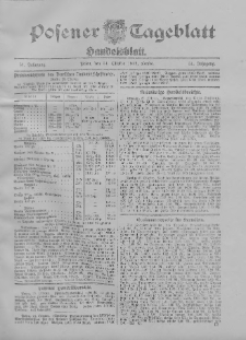 Posener Tageblatt. Handelsblatt 1912.10.24 Jg.51