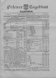 Posener Tageblatt. Handelsblatt 1912.12.13 Jg.51
