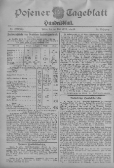 Posener Tageblatt. Handelsblatt 1912.07.15 Jg.51