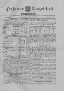 Posener Tageblatt. Handelsblatt 1912.07.20 Jg.51