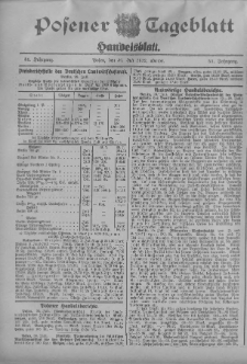 Posener Tageblatt. Handelsblatt 1912.07.30 Jg.51