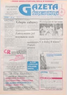 Gazeta Średzka 1998.04.16 Nr15(147)