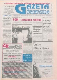Gazeta Średzka 1998.05.21 Nr20(152)