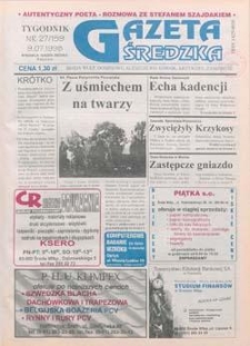 Gazeta Średzka 1998.07.09 Nr27(159)