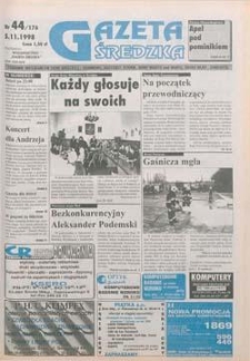 Gazeta Średzka 1998.11.05 Nr44(176)