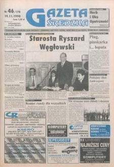Gazeta Średzka 1998.11.19 Nr46(178)