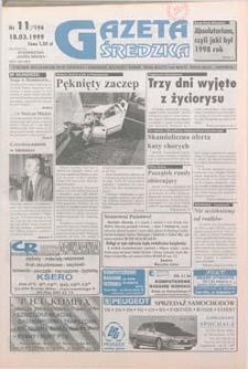 Gazeta Średzka 1999.03.18 Nr11(194)
