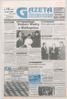 Gazeta Średzka 1999.04.15 Nr15(198)