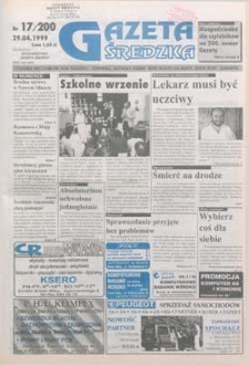 Gazeta Średzka 1999.04.29 Nr17(200)