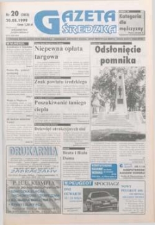 Gazeta Średzka 1999.05.20 Nr20(203)