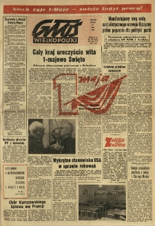 Głos Wielkopolski. 1968.05.01 R.24 nr103 Wyd.A