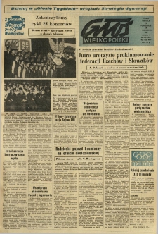 Głos Wielkopolski. 1968.10.27-28 R.24 nr256 Wyd.A